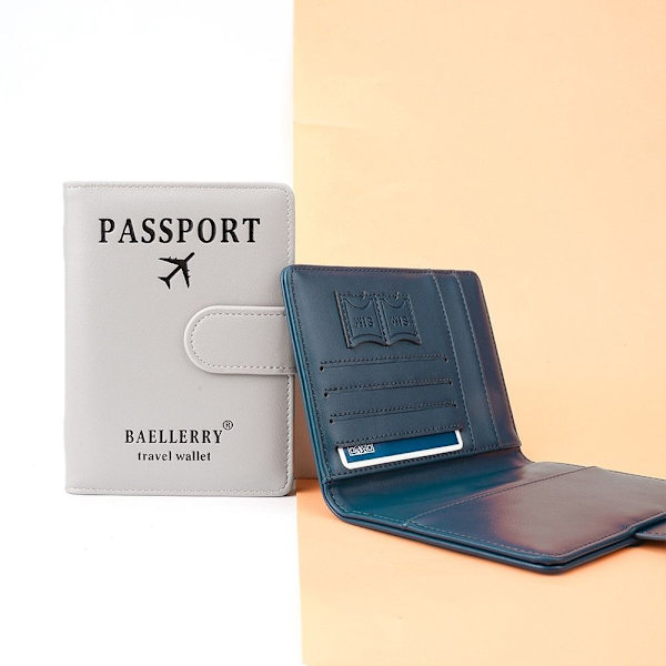 Passport Covers RFID Passport Clip GUL Yellow