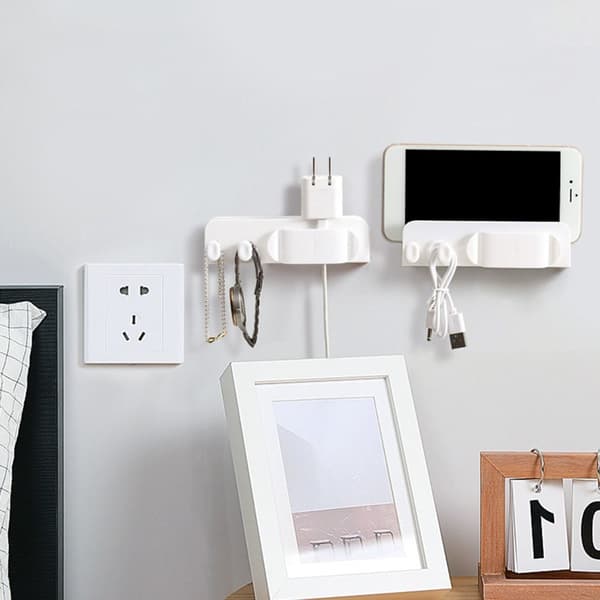3st Cable Organizer Clip Bobbin Winder GRÅ Grey