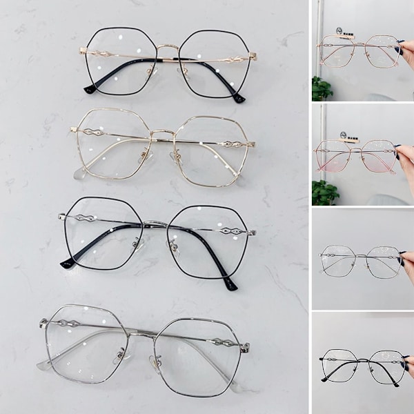 Anti-Blue Light Glasses Overdimensjonerte briller GULL Gold