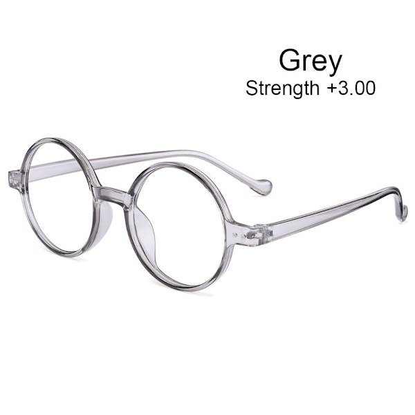 Lesebriller Presbyopia Briller GRÅ STYRKE +3,00 grey Strength +3.00-Strength +3.00