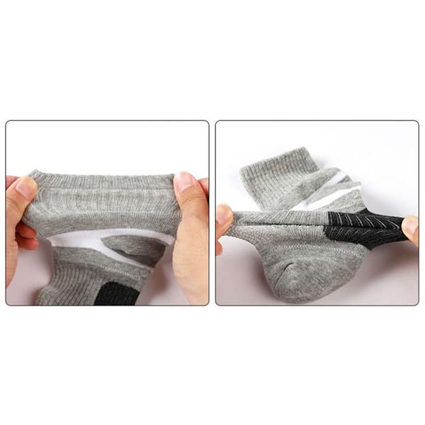 Utomhussportstrumpa Bomullsstrumpor SVART black