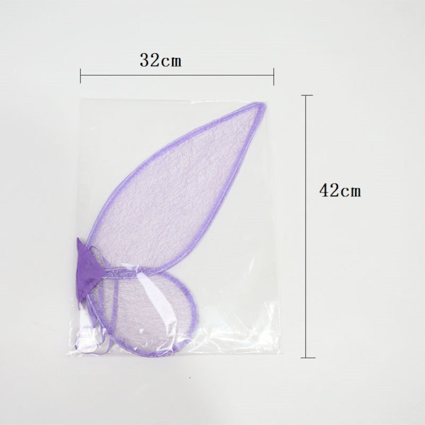 Fairy Wings Princess Dress-Up Wings BLÅ blue