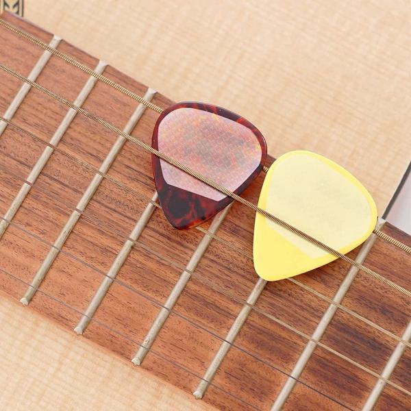 16 Styck/ Set Gitarr Pick Grips Silikon Guitar Pick Gitarr Pick 16Pcs/Set