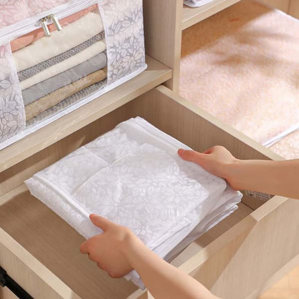 Quilt Opbevaringspose Tøj Opbevaringspose M M