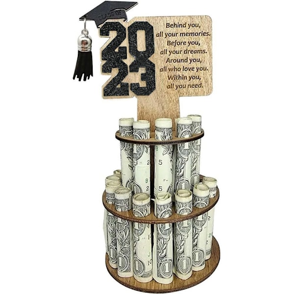 Grad Card Holder Graduation Pengeholdere SVART STIL1 STIL1 Black style1-style1