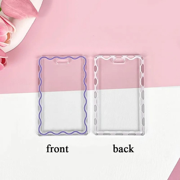 Kpop Fotokort Holder Idol Kort Holder LILLA purple