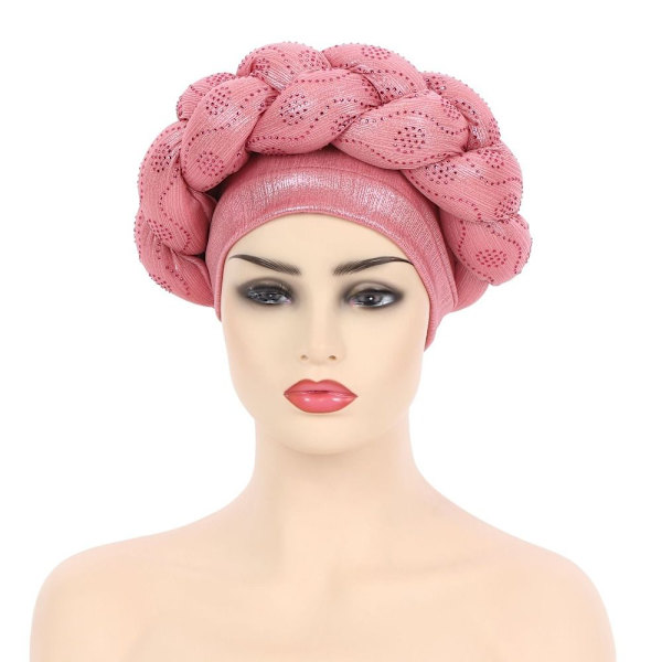 Turban Head Wraps Turband Hatte PINK Pink