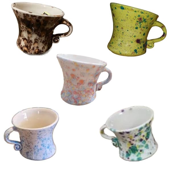 Cup with Attitude Fun Sassy Tea Cup BLUE blue