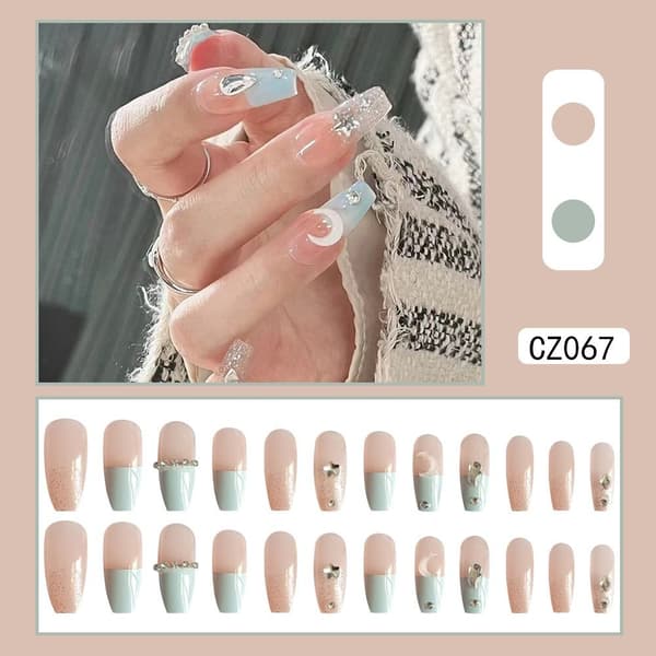 French Fake Nails False Nail 2 2 2