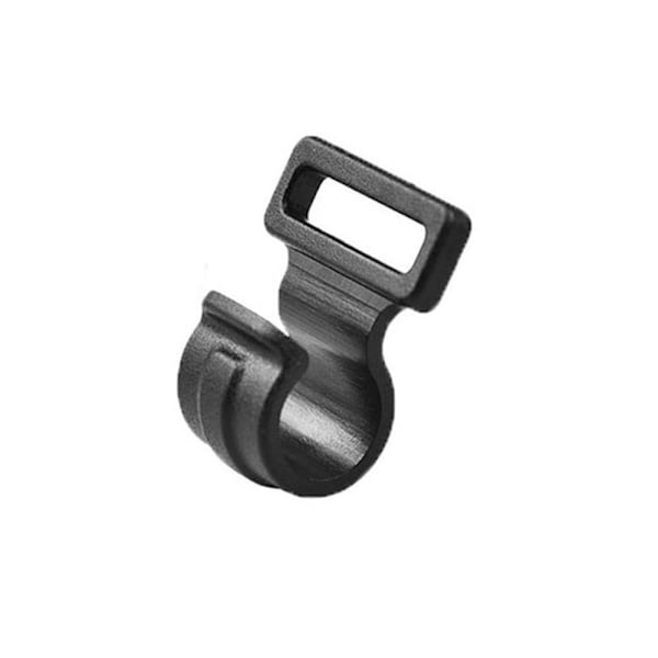 20 stk Telt C-formet Clip Telt Ophængskroge SORT 16X20X12MM Black 16x20x12mm