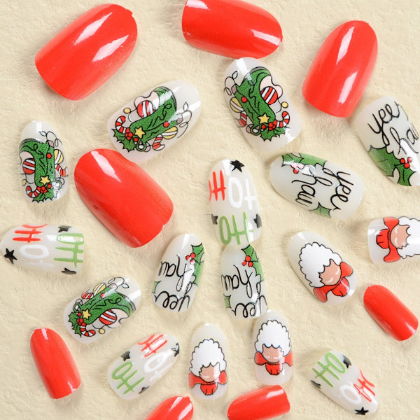 Franska Fake Nails False Nail SN132 SN132 SN132
