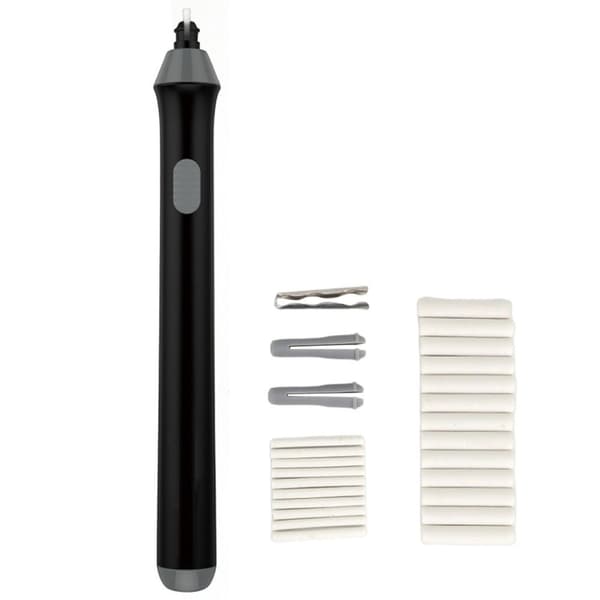 Elektrisk Viskelæderpen Refill Highlight Erasers SORT black