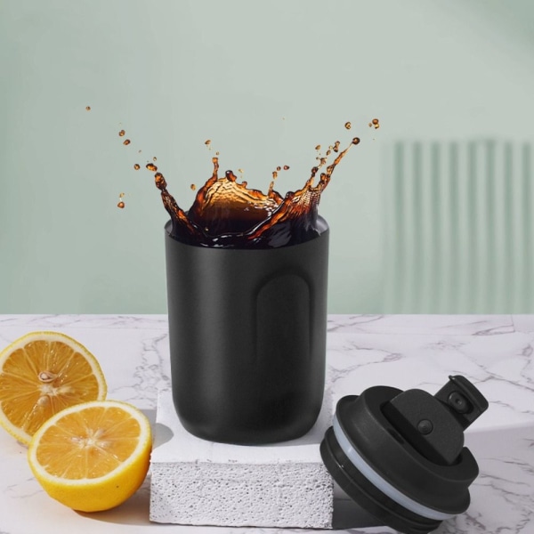Mini Kaffekop Vandflaske SORT black