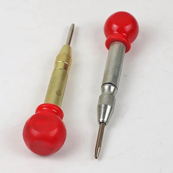 Borrskär Center Punch SILVER UTAN CAP UTAN CAP Silver Without cap-Without cap