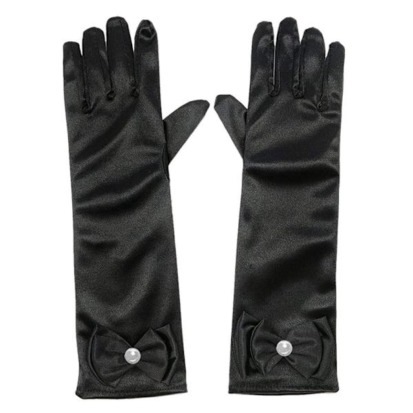 Lasten Pitkät Gloves Full Finger Rukkaset VAALEAN SININEN light blue