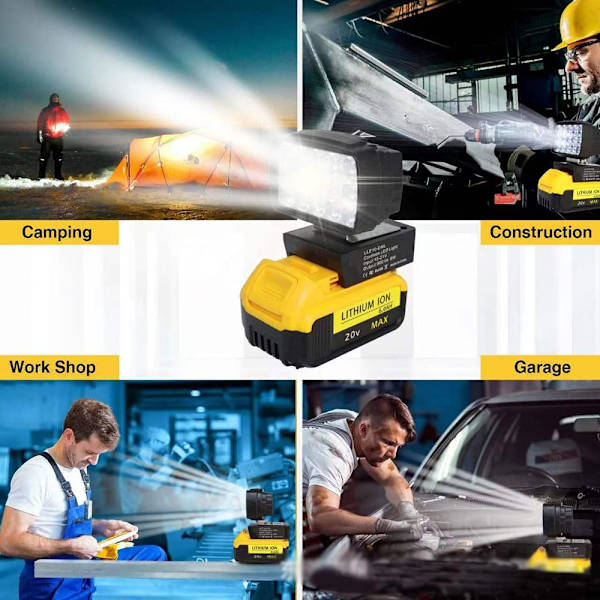 Arbeidslys LED-lys FOR DEWALT FOR DEWALT for Dewalt
