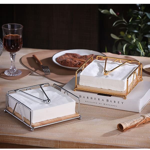 Serviettholder Tissue Holder GULL gold