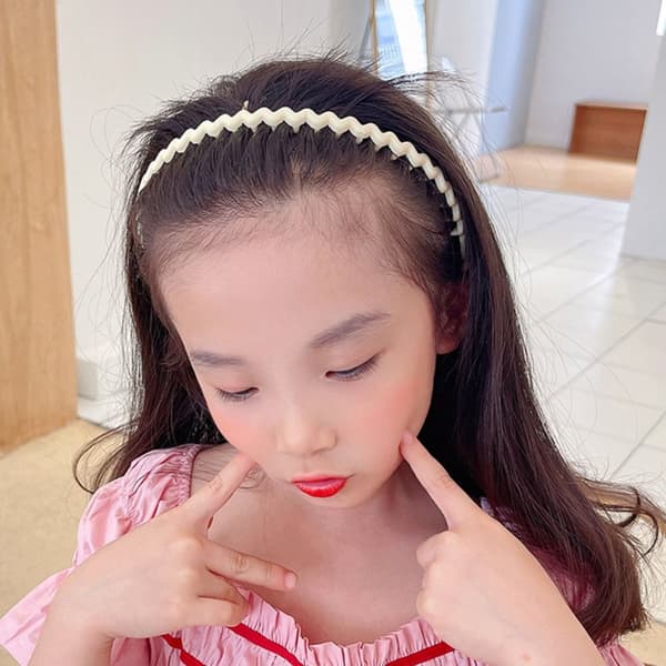 Hårbøyle Hodebøyle GUL Yellow