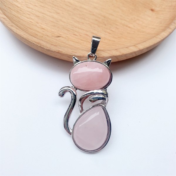 Cat Pendant Halsband Stenhängen 1 1 1