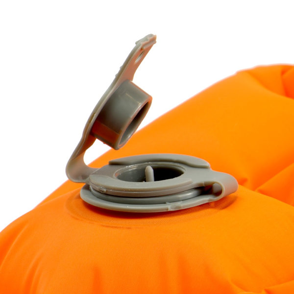 Ilmatäytteinen patjatyyny makuupussimatto ORANSSI ILMAN Orange Without Pillow-Without Pillow
