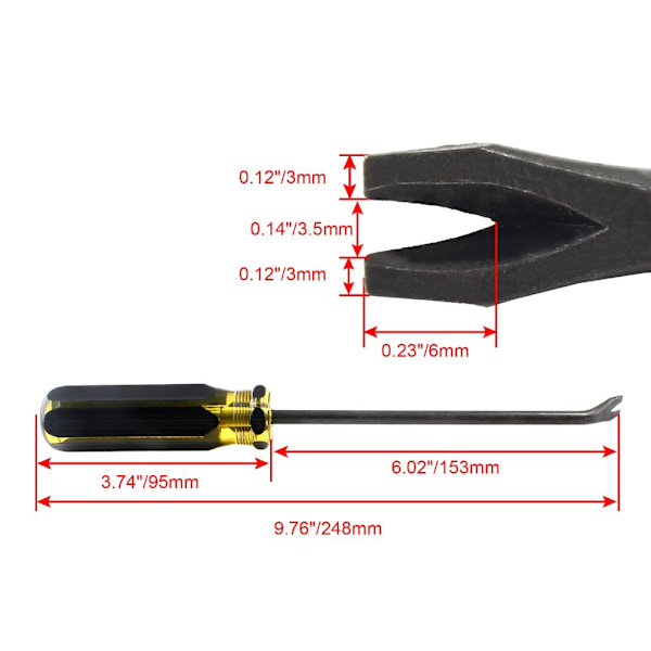 Tack Lifter Nail Staple 1PC 1PC 1pc