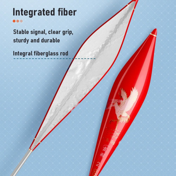 2ST Big Fishing Floats Fish Float RÖD 5.0G 5.0G red 5.0g-5.0g