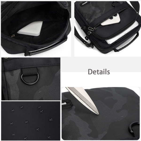 Messenger Bag Travel Crossbody Väskor BLÅ blue