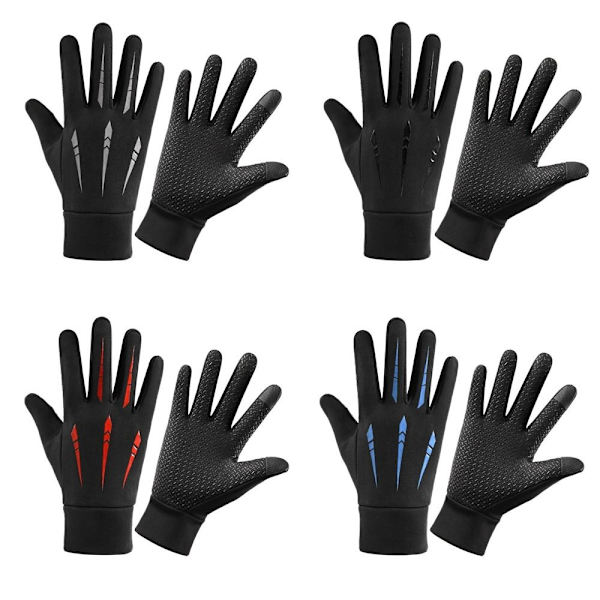 Vinterhandske Helfingerhandskar RÖDA red