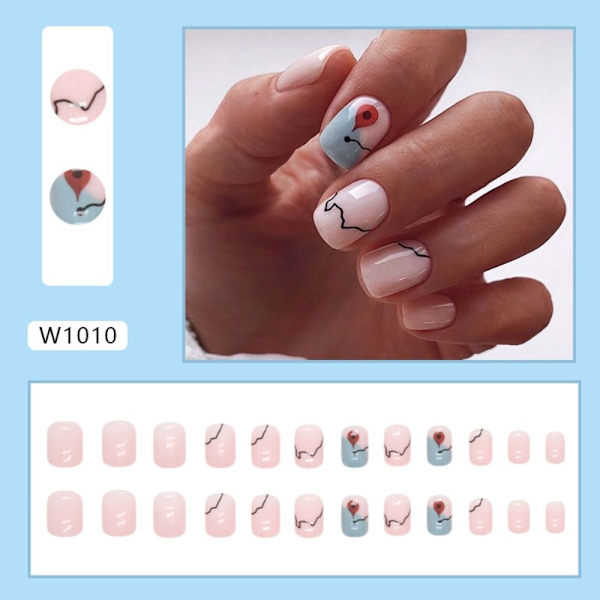 False Nails Fake Nails W1010 W1010 W1010