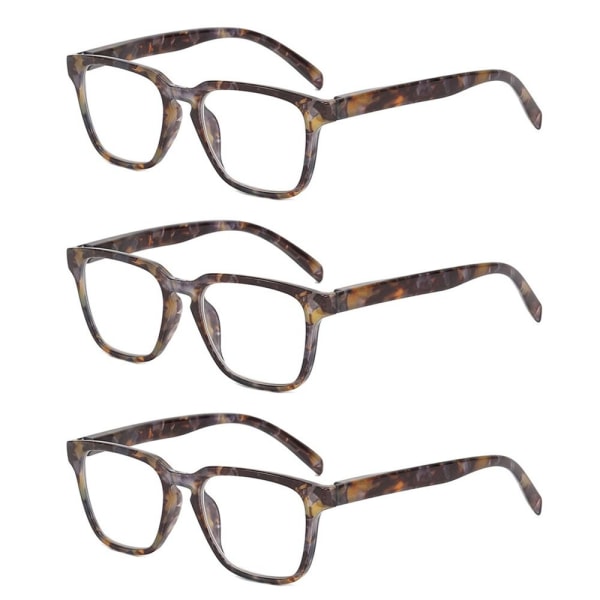 Läsglasögon Glasögon LEOPARD PRINT STRENGTH 100 Leopard print Strength 100