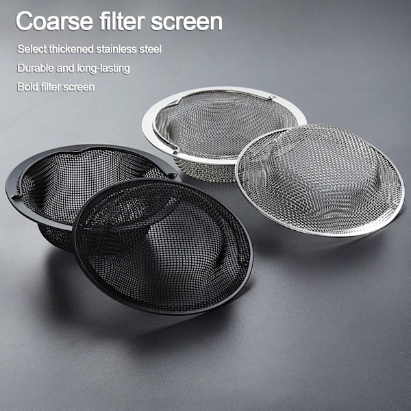 Vask Sil Plugg Filter Kurv SØLV 2CM silver 2cm