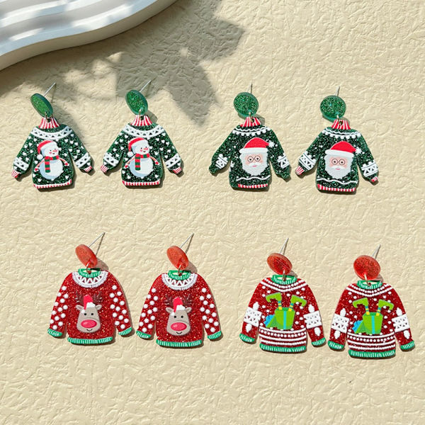 Juleøreringer Drop Earring GAVEESKE GAVEESKE Gift Box