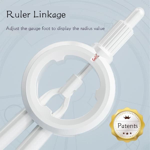 Studenter Compass Scale Compass Drawing Circle Tool
