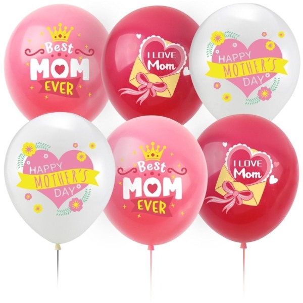 20 stk. mors dags latexballon 04 04 04