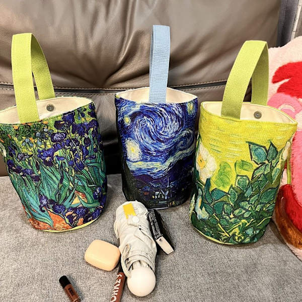 Paining Bucket Bag Damehåndvesker E E E