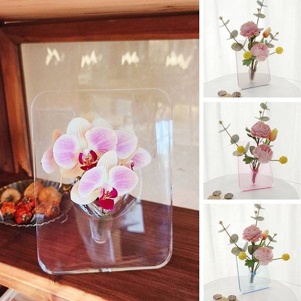 Stel Vase Bordplade Dekorativ PINK pink