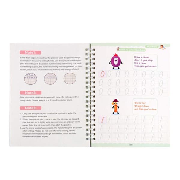Magic Practice Copybook Magic handskrift Copybook Practice