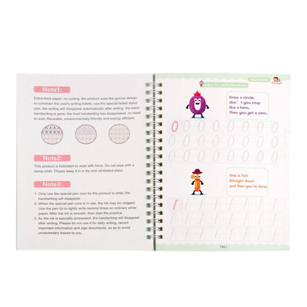 Magic Practice Copybook Magic Handwriting Copybook Practice