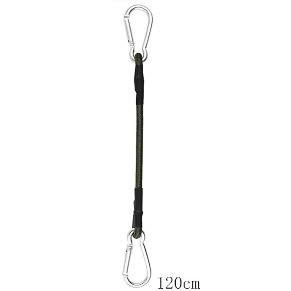 Bungee johtojen karbiininauha 120cm 120cm 120cm
