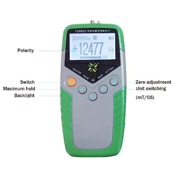 Tesla Meter Handheld Digital Meter Gauss Meter