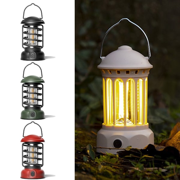 Camping Lights Atmosphere Telt Lampe RØD Red