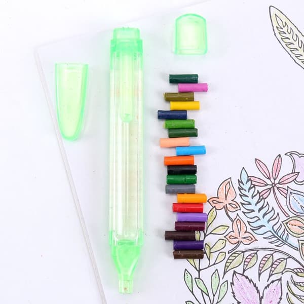 Voksblyant Farget Crayon 1PC-RANDOM 1PC-RANDOM 1PC-Random