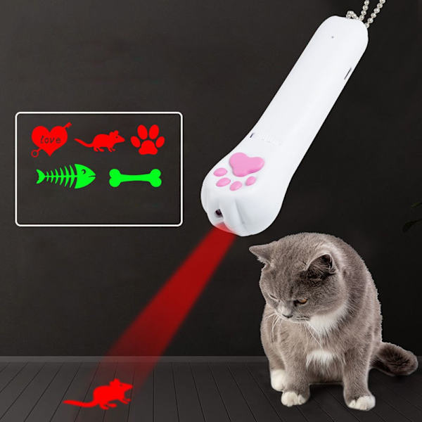 Laddningsprojektion Funny Cat Toy Laser C