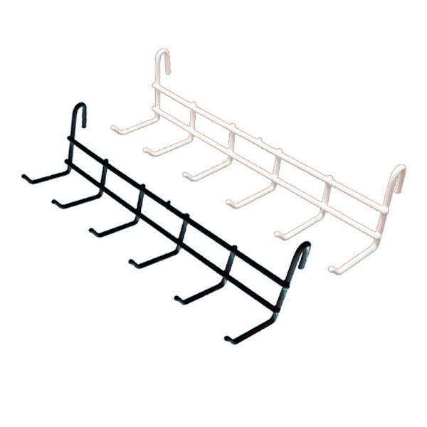 2 stk Pegboard kroge 6 kroge stativ låse kroge