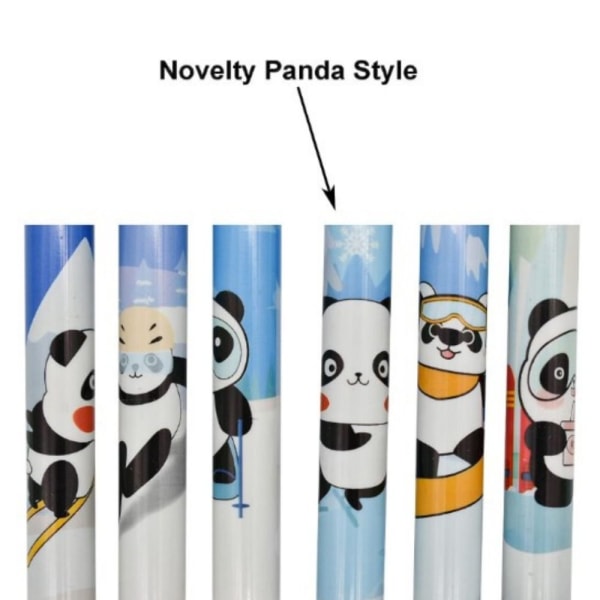 Panda Gel Pen Dyrepenne Udtrækkelig rullekuglepen