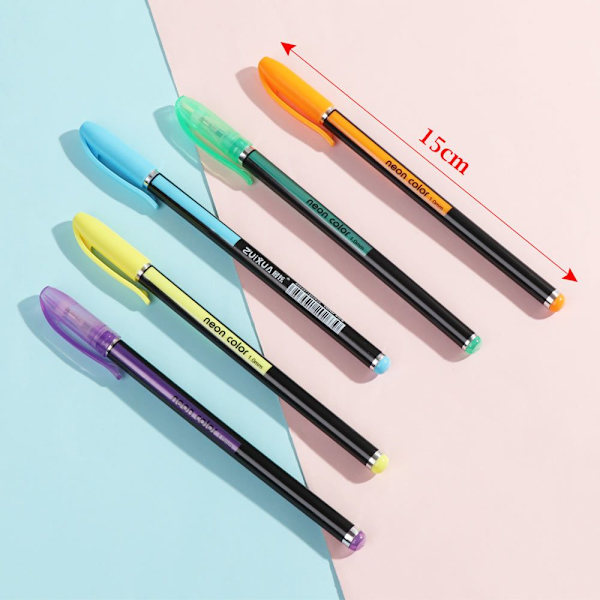 Gelstift Sæt Markeringspen Pastel
