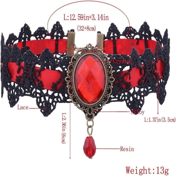 Choker Kaulakoru Velvet Ketju VILLA Purple