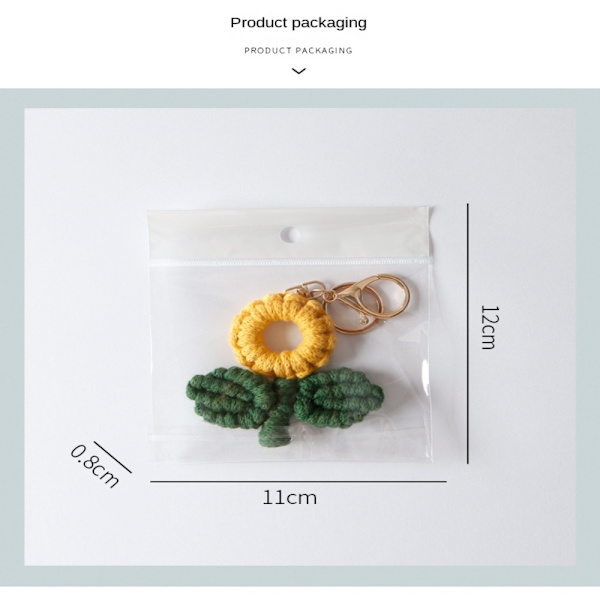 Baghänge Bohemian Keychain Väska Tillbehör
