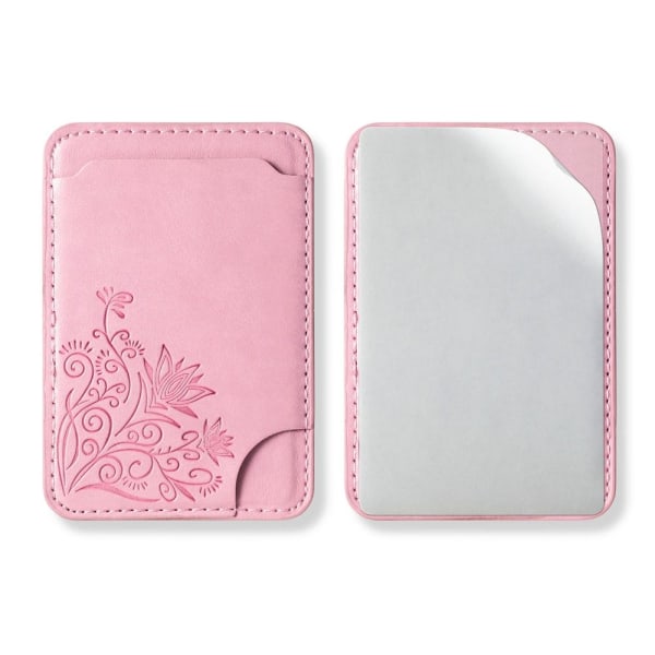 Telefon Tilbake Kort Bag Kortholder ROSA pink