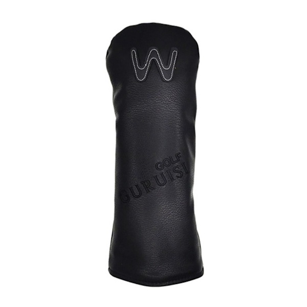 Golf Woods Head Cover Golf Club Cover SVART 5 5 Black 5-5